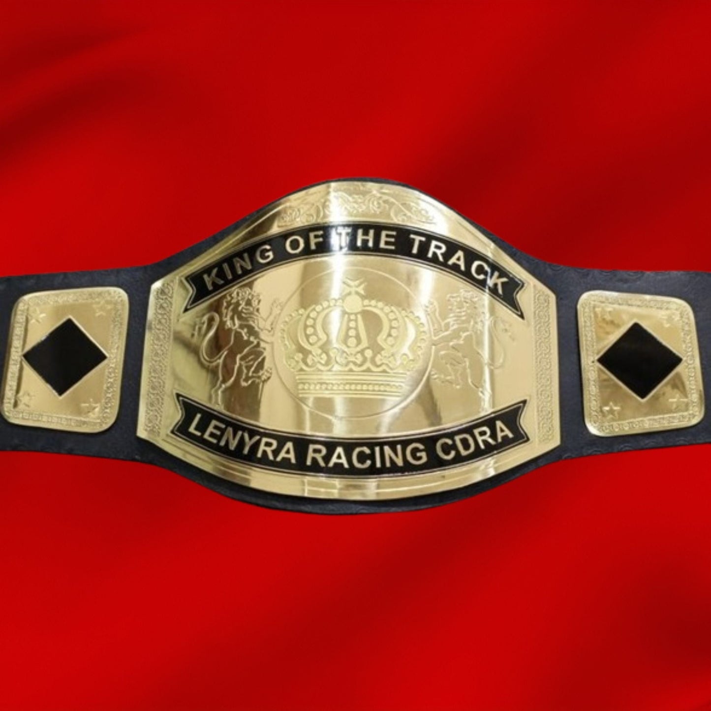 Custom Royal Crown Logo Wrestling Championship Belt poshleathers-14b7