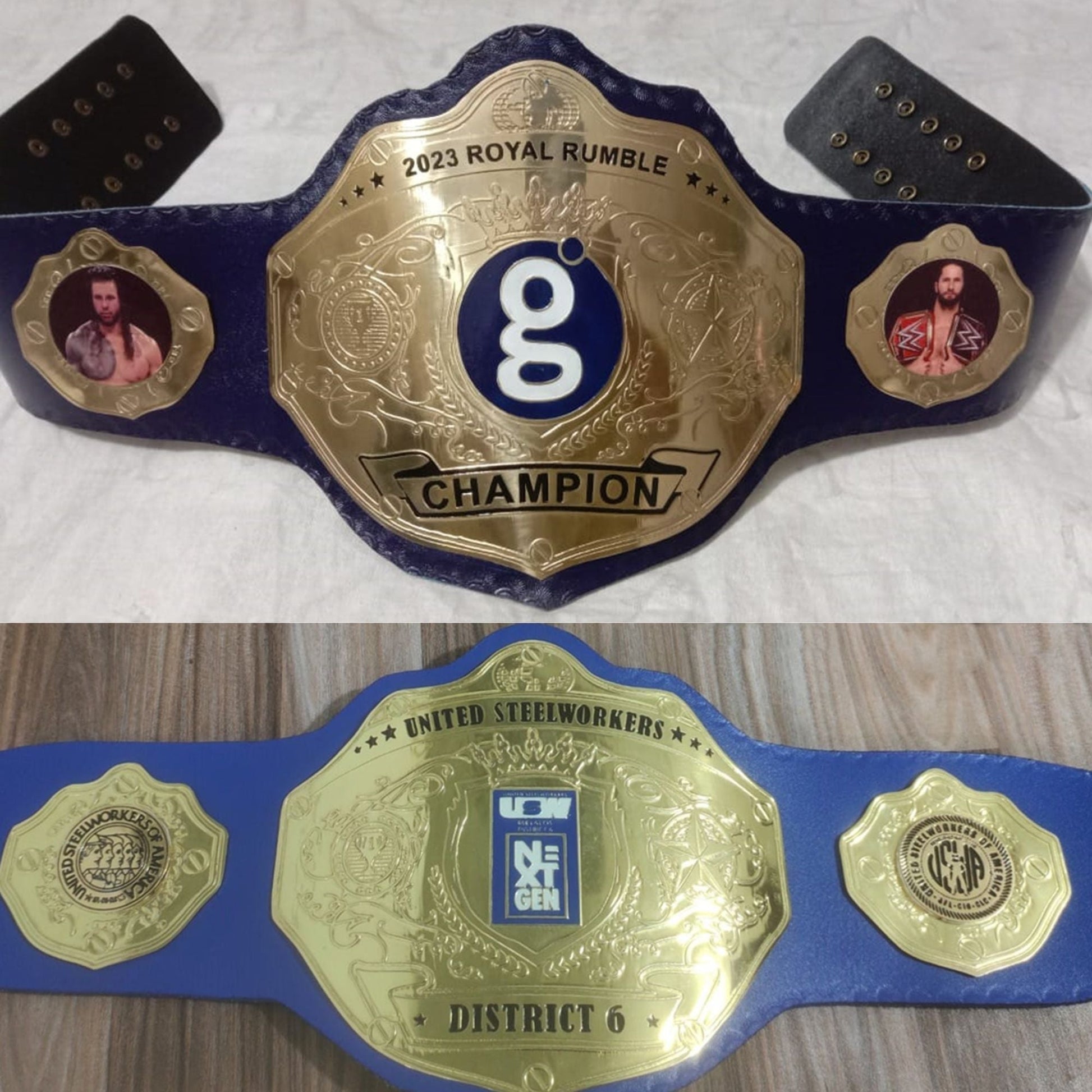 Build Your Own Championship Belt poshleathers-14b7