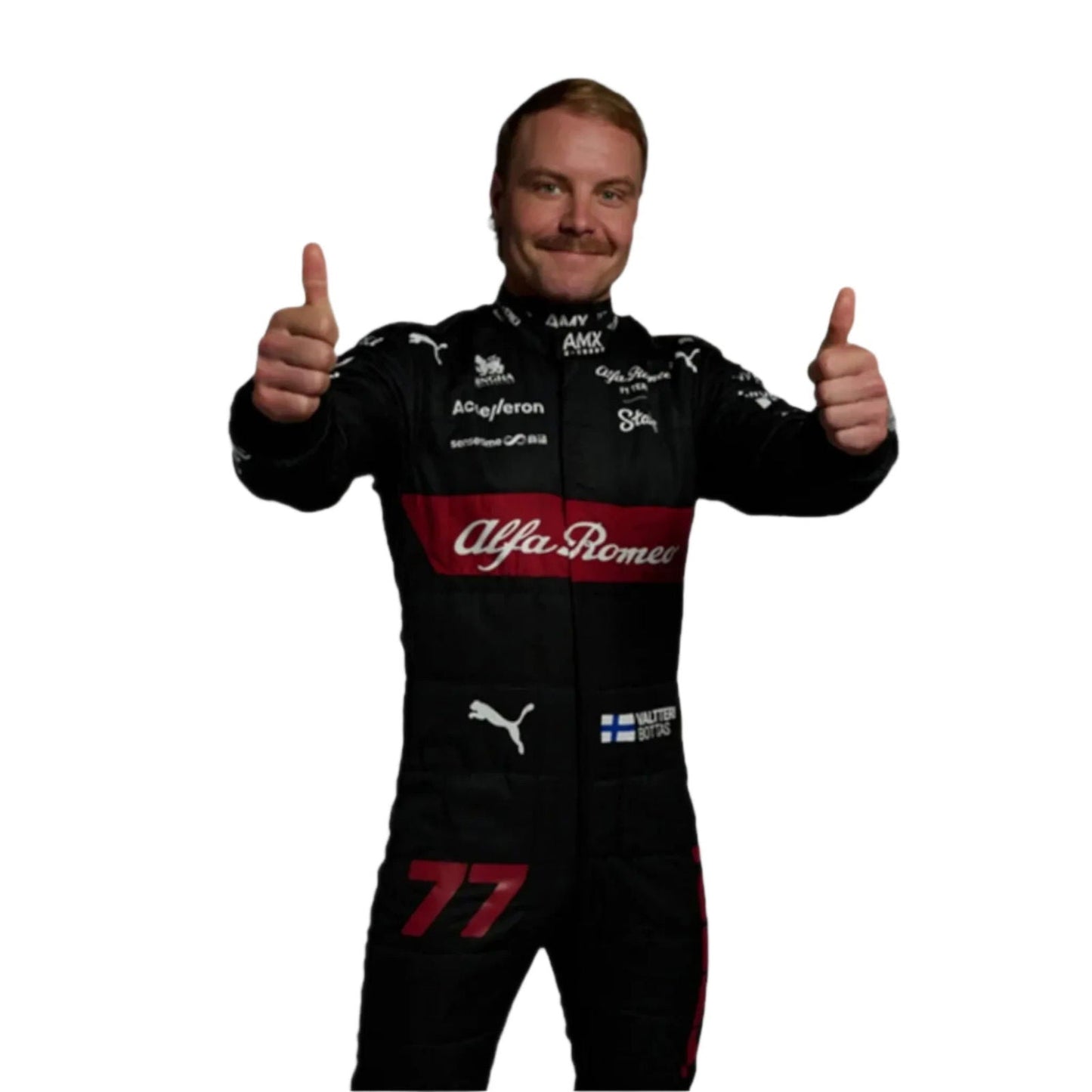 Valtteri Bottas Alfa Romeo Race Suit 2023 NEW - Ex Race Gear
