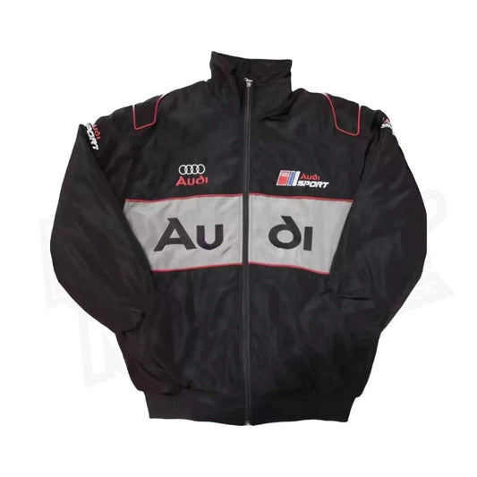 Vintage Audi Racing Bomber Jacket - Ex Race Gear