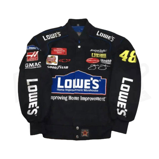 Vintage Lowe's Nascar Racing Jacket - Ex Race Gear