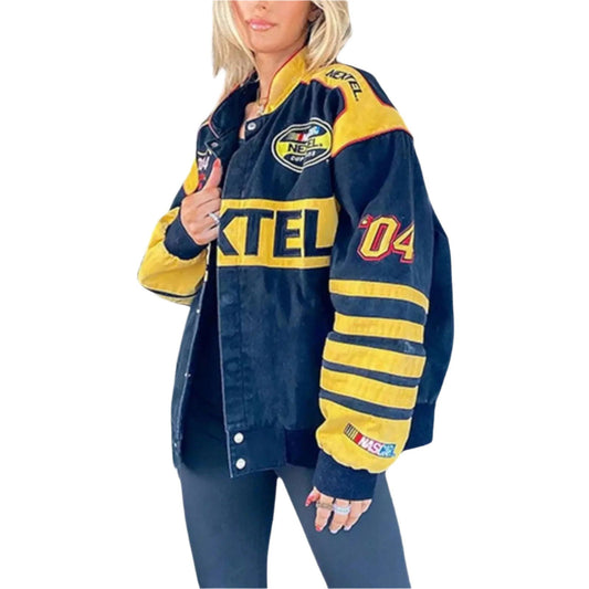 Vintage NASCAR Nextel Racing Jacket - Classic Motorsport Apparel - Ex Race Gear