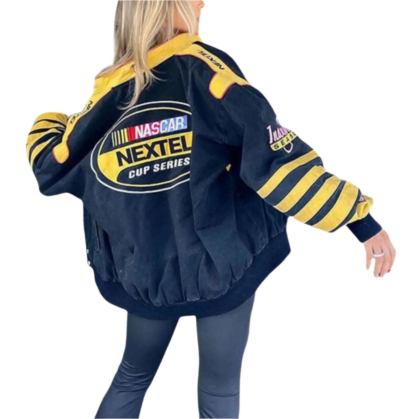 Vintage NASCAR Nextel Racing Jacket - Classic Motorsport Apparel - Ex Race Gear