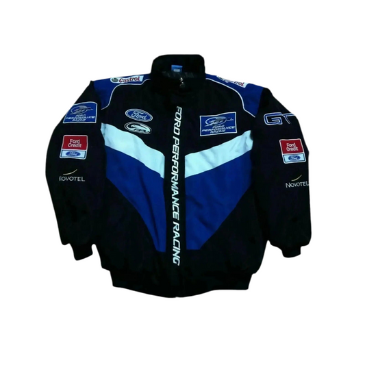 Vintage Racing Ford Performance Bomber Jacket - Ex Race Gear