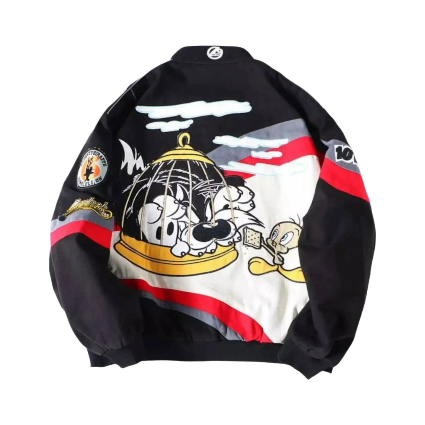 Vintage Slugworm Racing Jacket - Thickened Motorsport Apparel - Ex Race Gear
