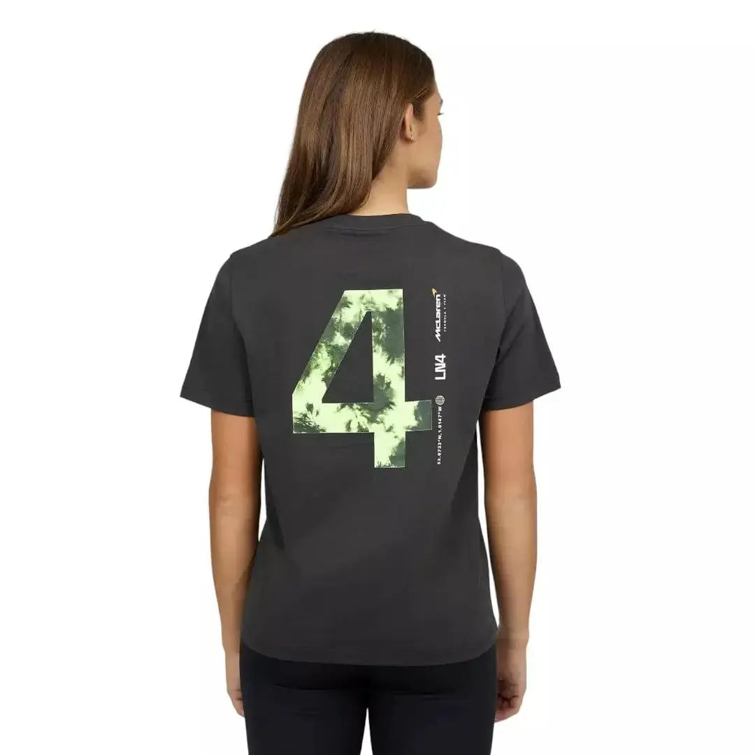 WOMENS LANDO NORRIS SILVERSTONE T-SHIRT - Ex Race Gear
