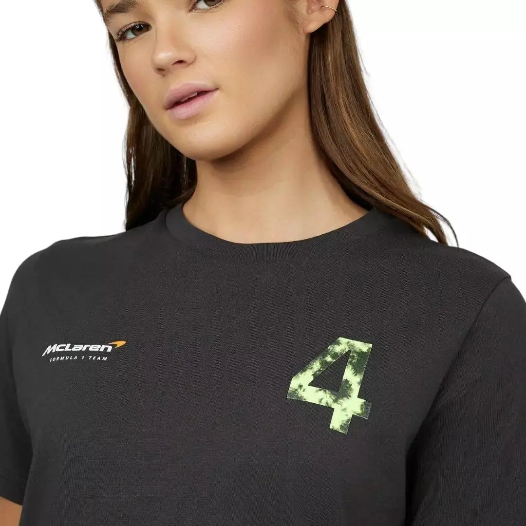 WOMENS LANDO NORRIS SILVERSTONE T-SHIRT - Ex Race Gear
