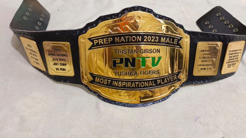 Custom Championship Title Belts (4mm ZINC) Customize Wrestling Belts