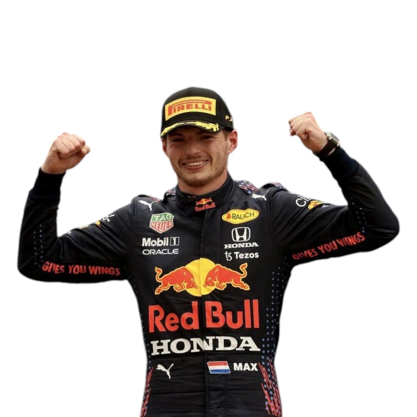 2021 Max Verstappen Red Bull F1 Race Suit Ex Race Gear