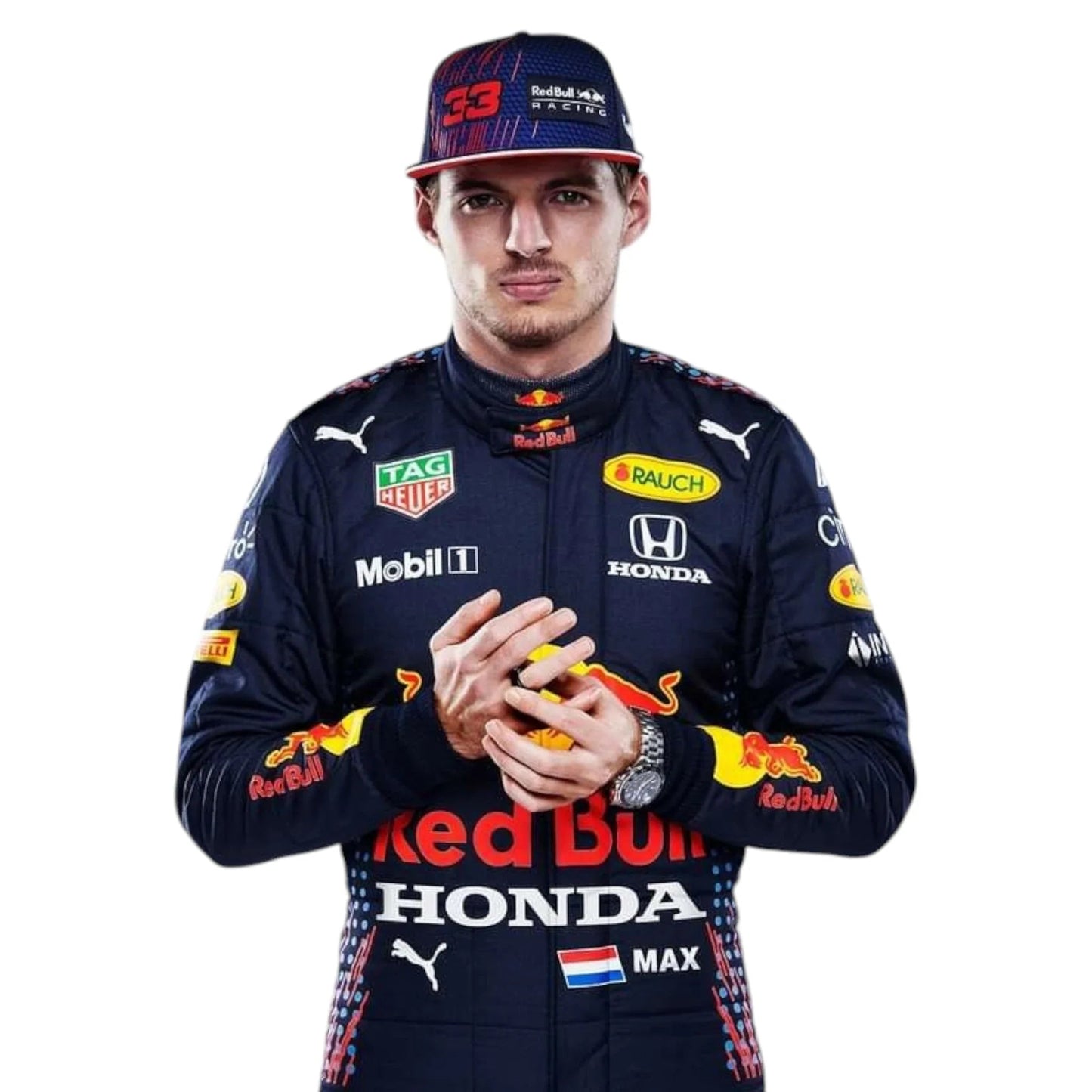 2021 Max Verstappen Red Bull F1 Race Suit Ex Race Gear