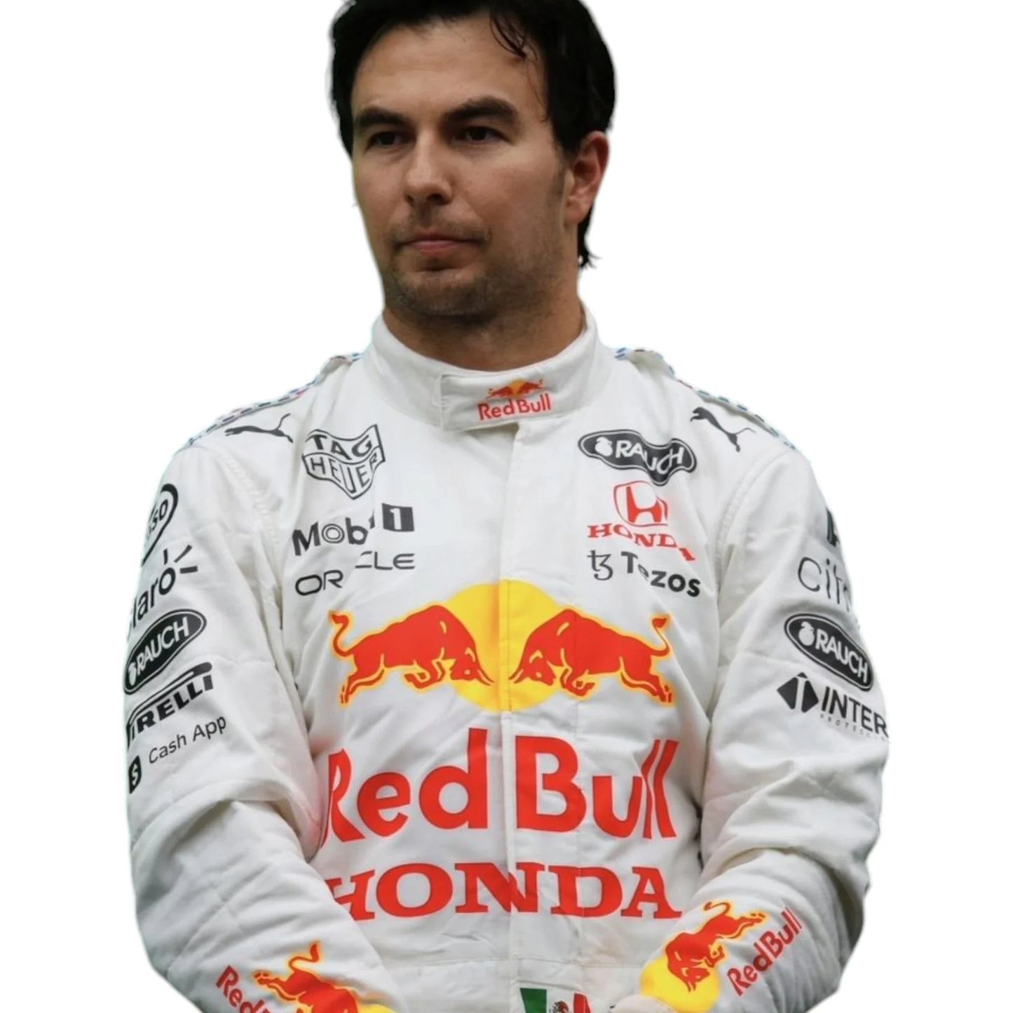 2021 Sergio Perez Red Bull Unveil Special Turkish Gp Race Suit Ex Race Gear
