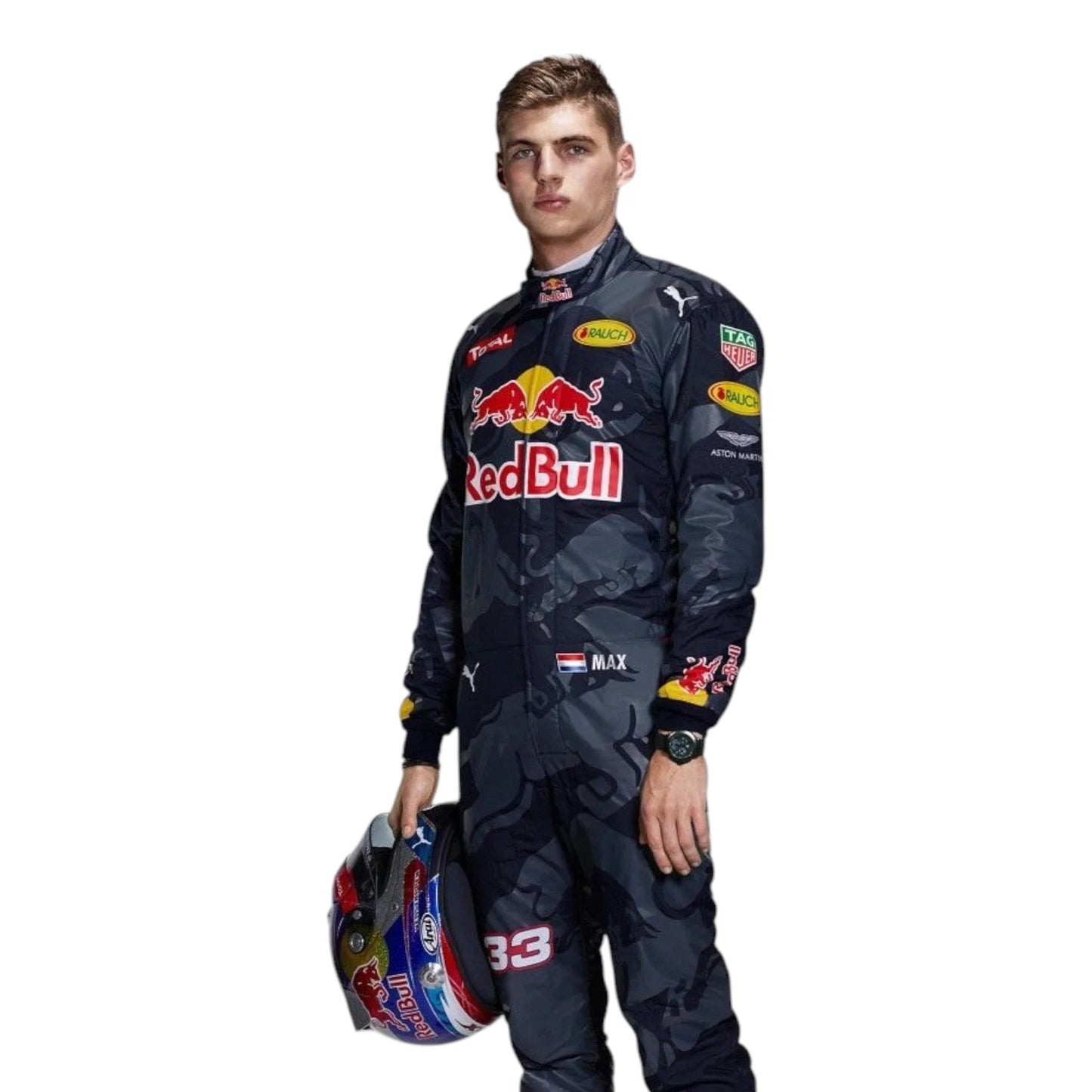 2016 Max Verstappen Race Red Bull Racing F1 Suit Ex Race Gear