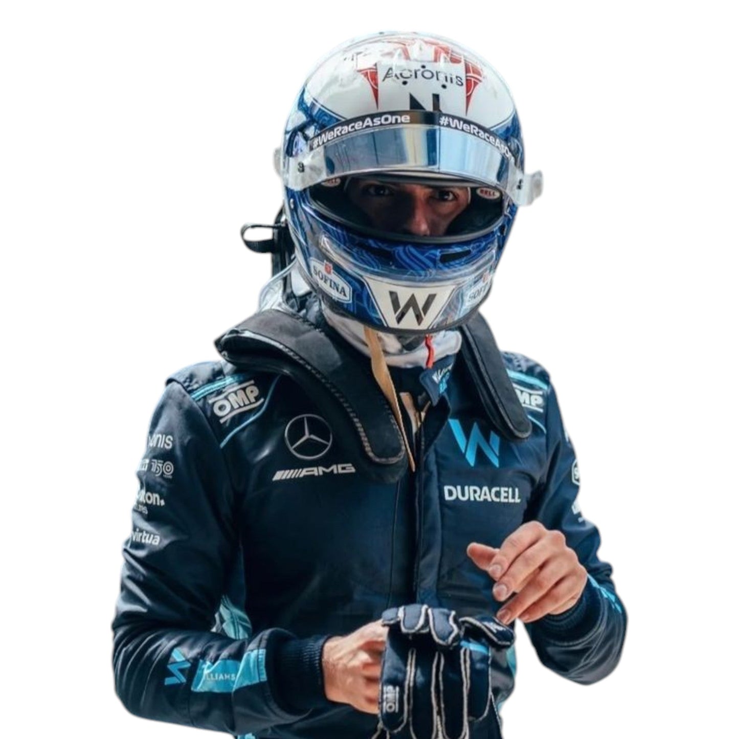 2022 Nyck De Vries Williams F1 Racing Suit Replica Ex Race Gear
