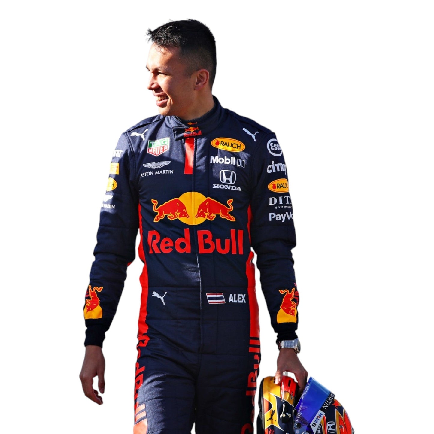 2020 Alex Albon Red Bull Honda F1 Replica Race Suit Ex Race Gear