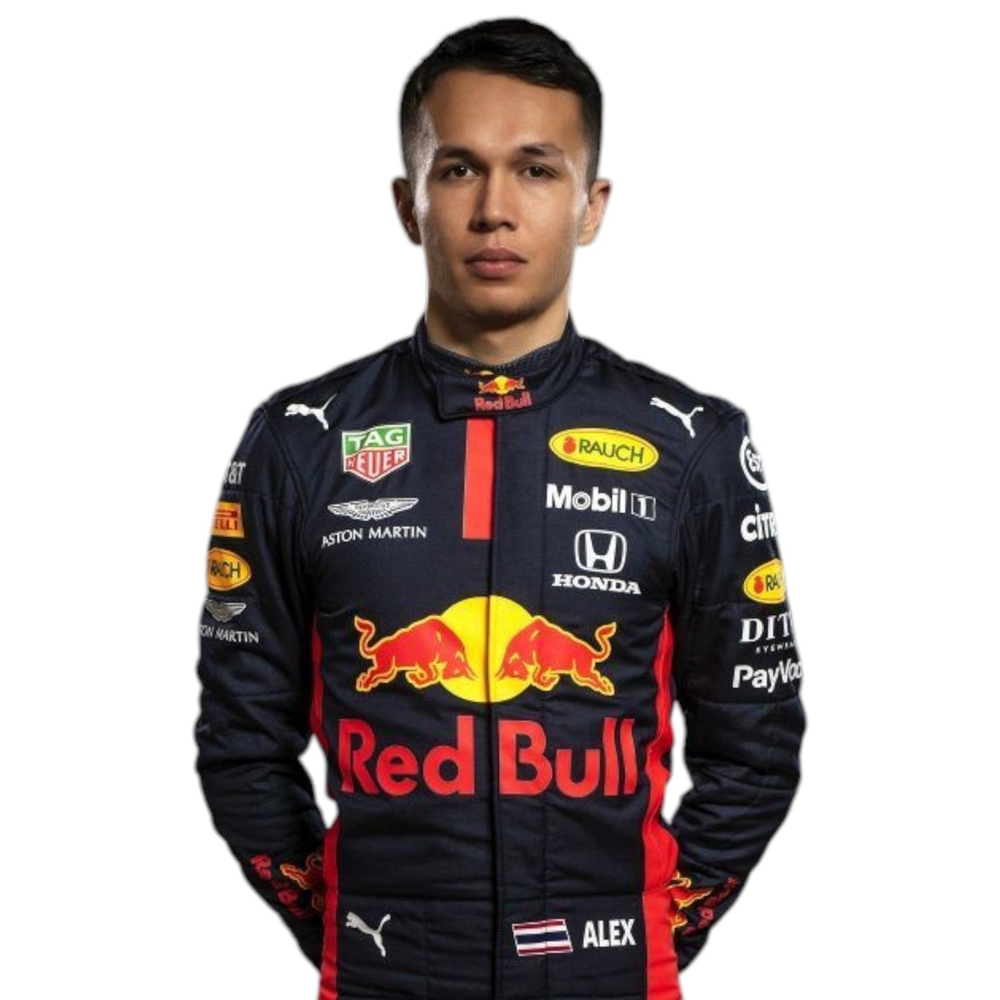 2020 Alex Albon Red Bull Honda F1 Replica Race Suit Ex Race Gear
