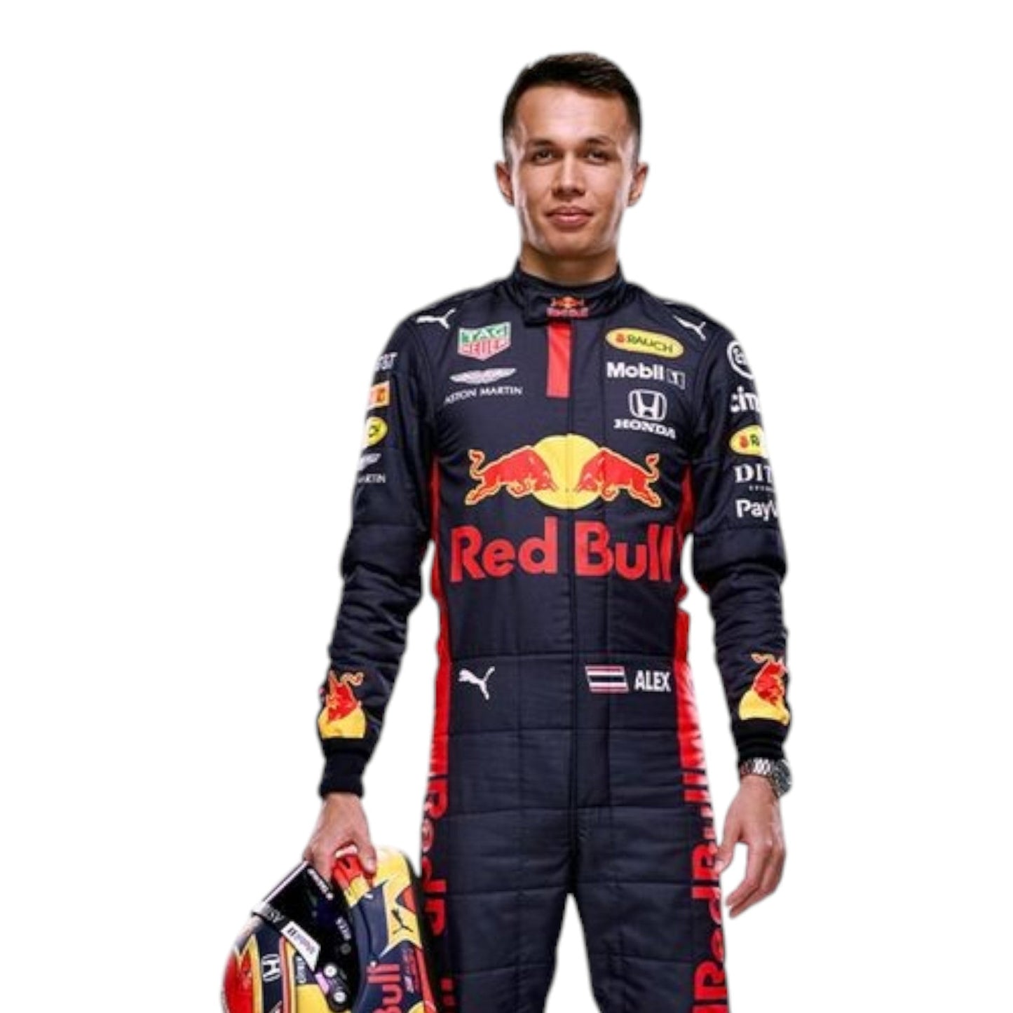 2020 Alex Albon Red Bull Honda F1 Replica Race Suit Ex Race Gear