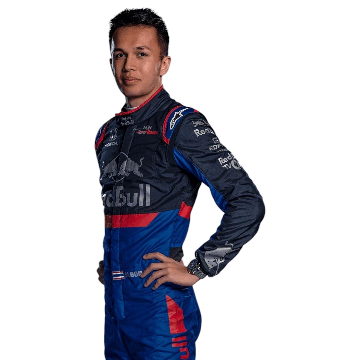 2019 Alex Albon Red Bull F1 Team Racing Suit Rustle Racewears