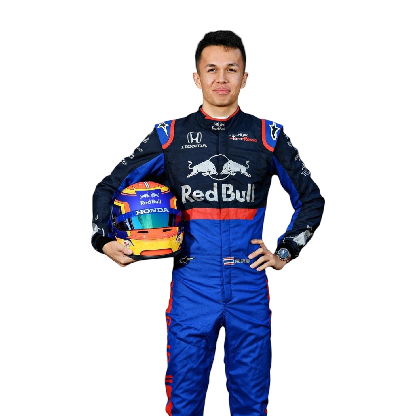 2019 Alex Albon Red Bull F1 Team Racing Suit Rustle Racewears