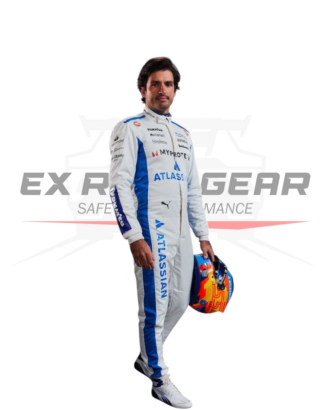 Williams Racing 2025 Replica Race Suits | Formula 1 Ex Race Gear