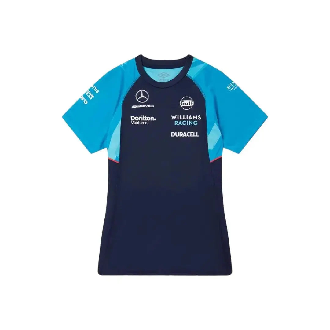 Women's Classic Kit Navy Williams Racing T-Shirt - Ex Race Gear