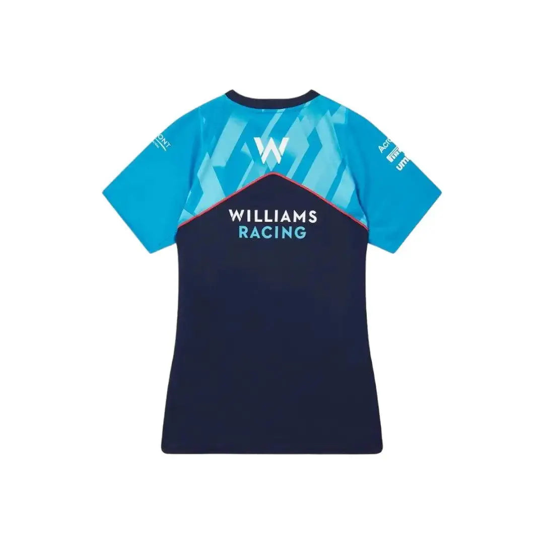 Women's Classic Kit Navy Williams Racing T-Shirt - Ex Race Gear