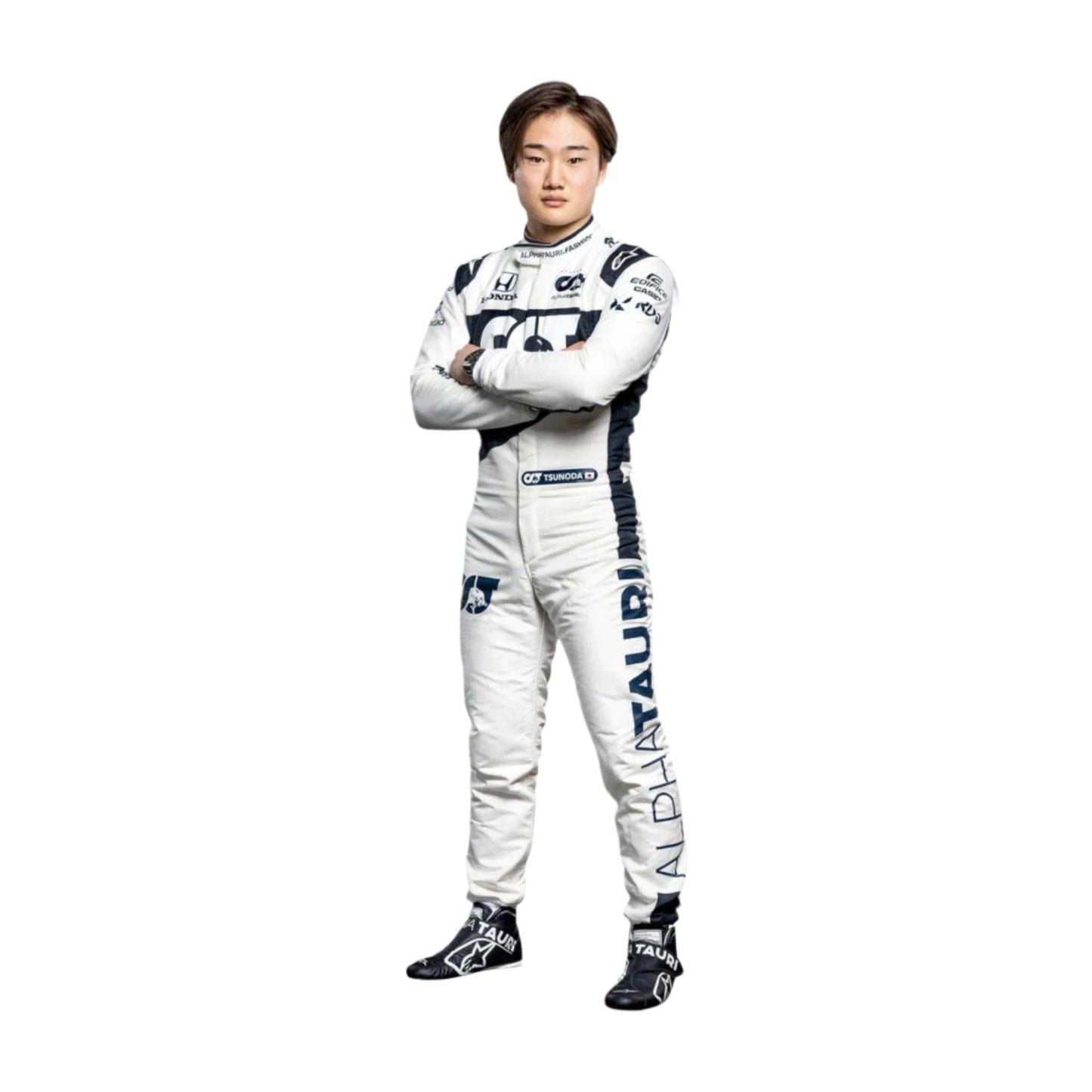Yuki Tsunoda 2021 Replica F1 Suit - AlphaTauri Rookie Season - Ex Race Gear