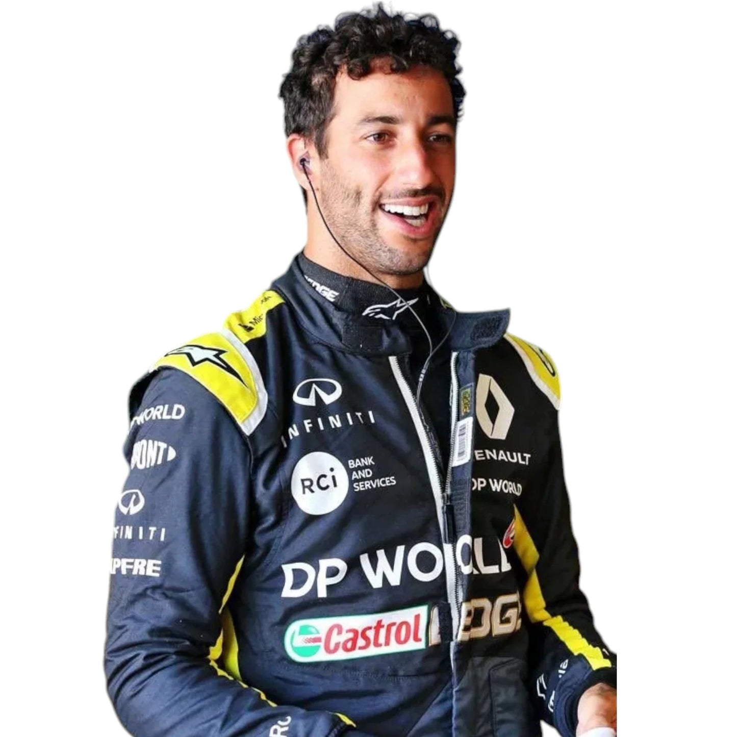 2020 Daniel Ricciardo Renault F1 Race Suit Ex Race Gear