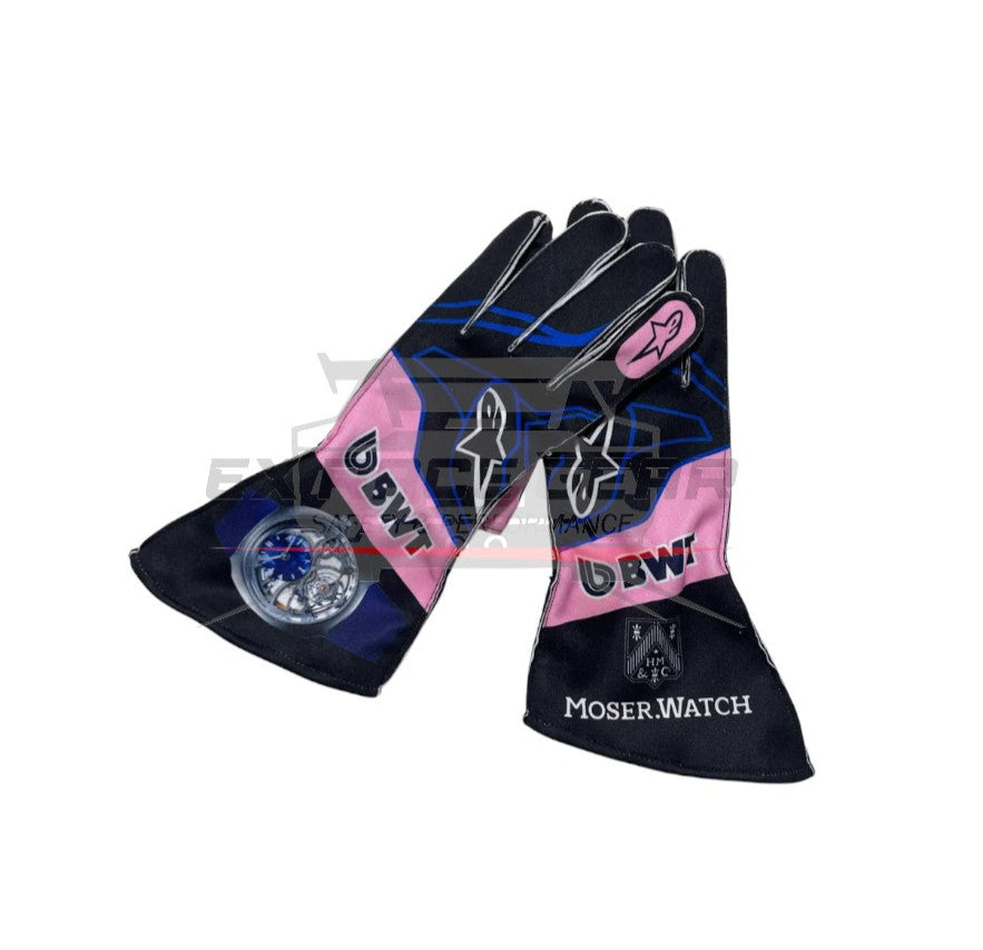 2025 BWT F1 Team Race Gloves – Official Formula 1 Driver Gear Ex Race Gear