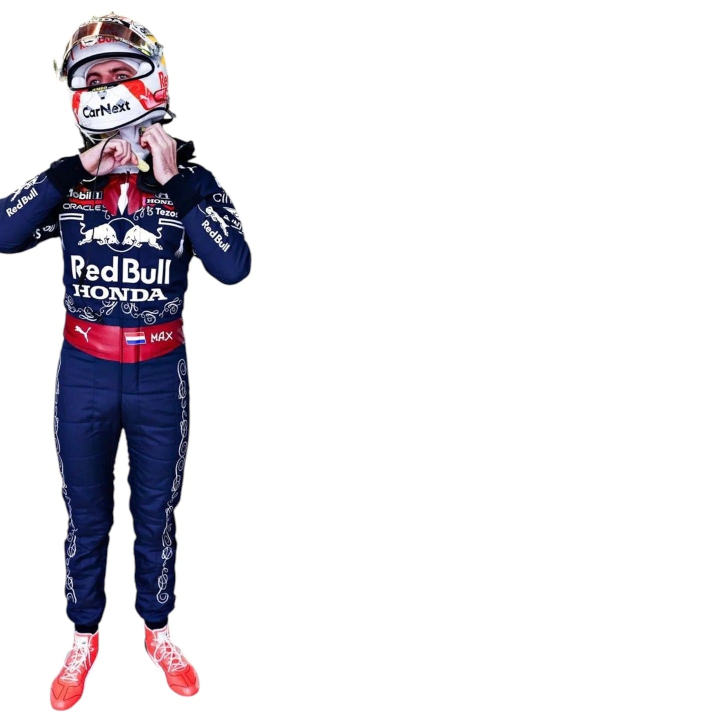 2021 Max Verstappen Race Suit - Maxico Grand Prix Ex Race Gear