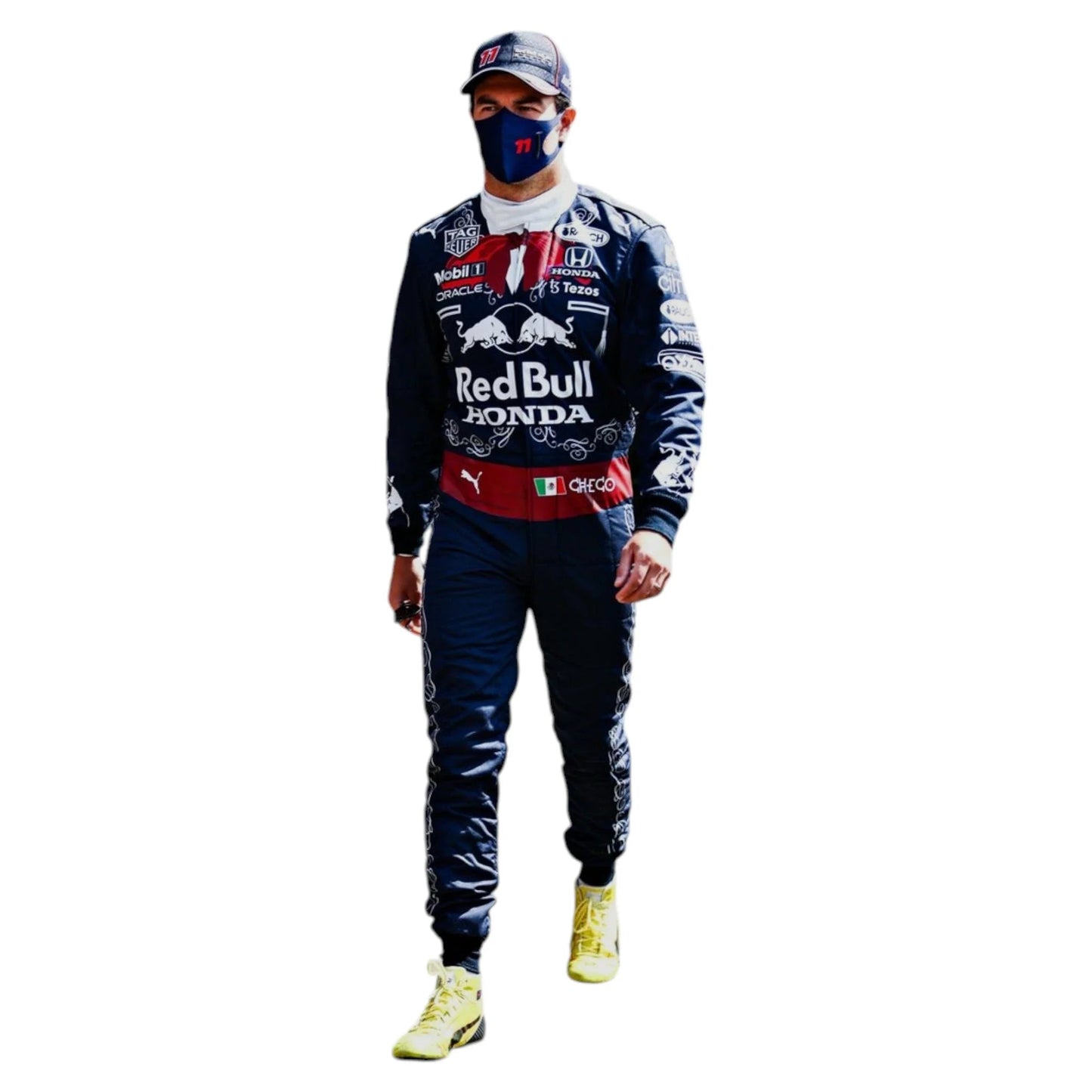 2021 Sergio Perez Race Suit - Maxico Grand Prix Ex Race Gear