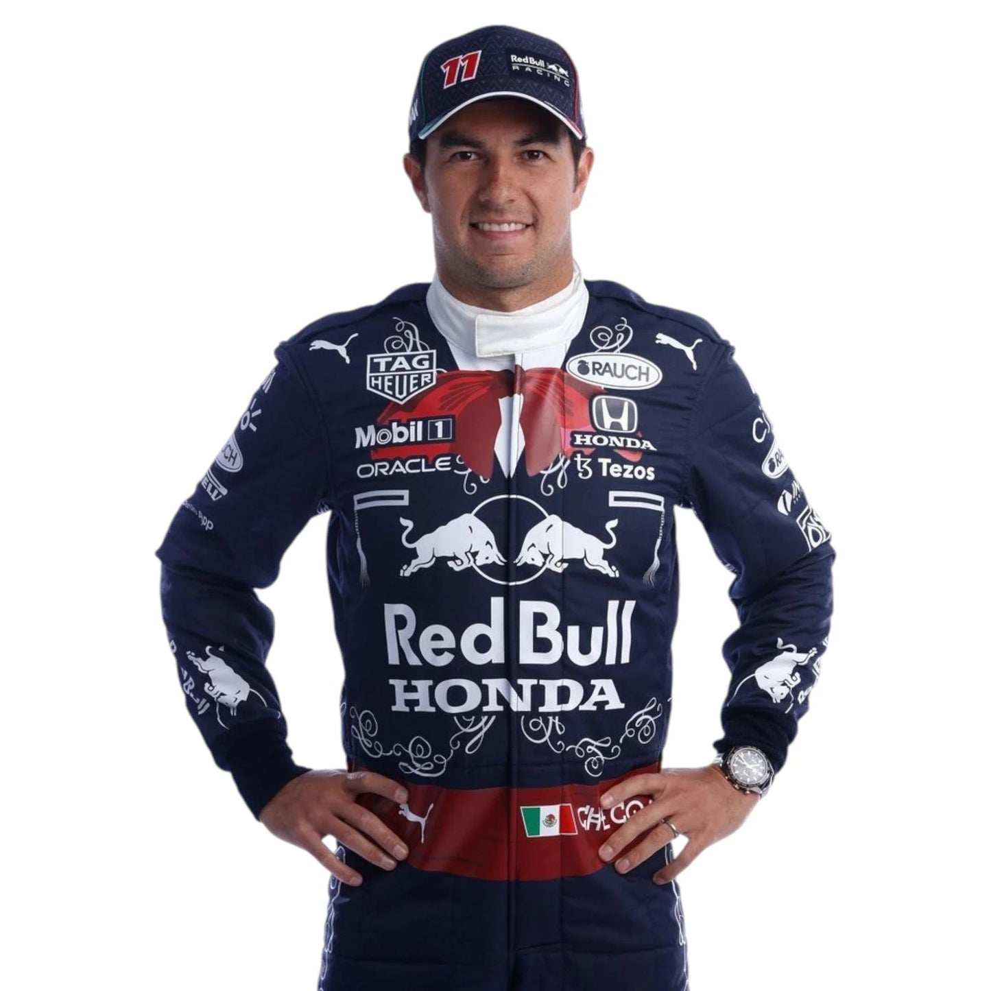 2021 Sergio Perez Race Suit - Maxico Grand Prix Ex Race Gear