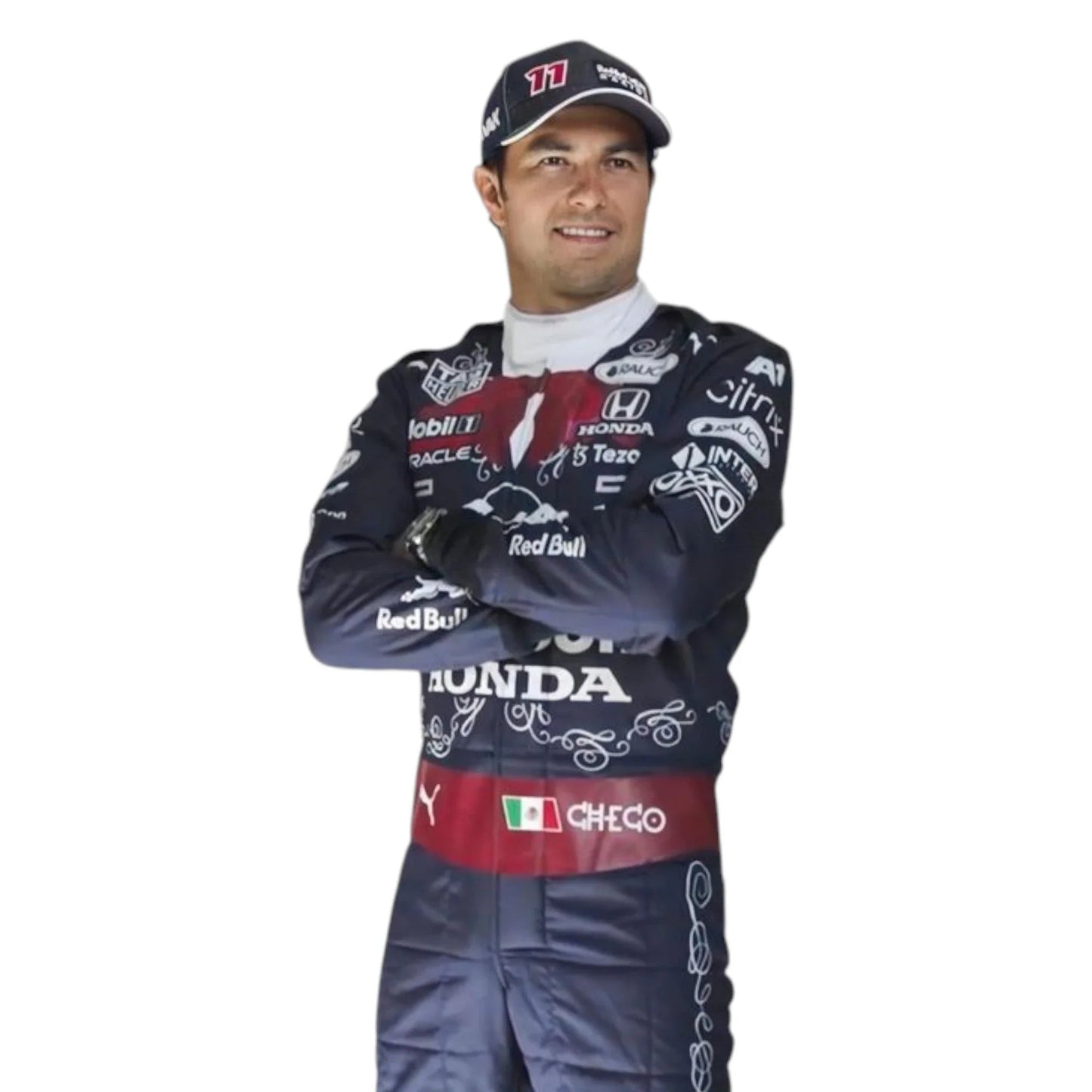 2021 Sergio Perez Race Suit - Maxico Grand Prix Ex Race Gear