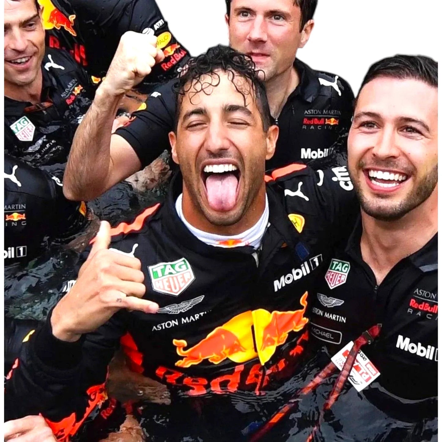 2018 Daniel Ricciardo Red Bull Formula 1 Race Suit Rustle Racewears