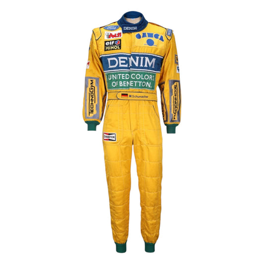 1993 Michael Schumacher Benetton-Ford F1 Racing Suit - Ex Race Gear
