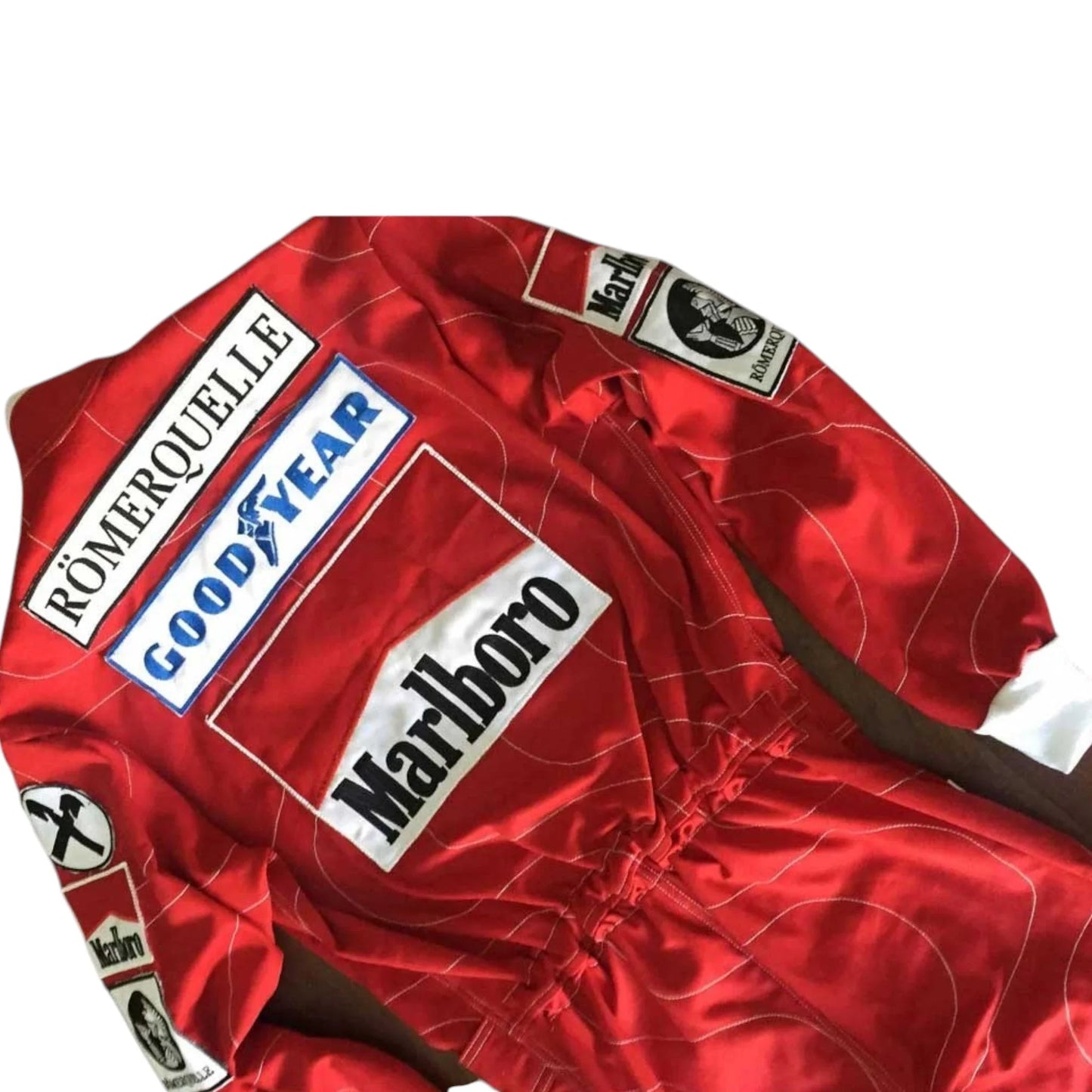 1976 Niki Lauda F1 Team Ferrari Embroidery Race Suit Replica Rustle Racewears