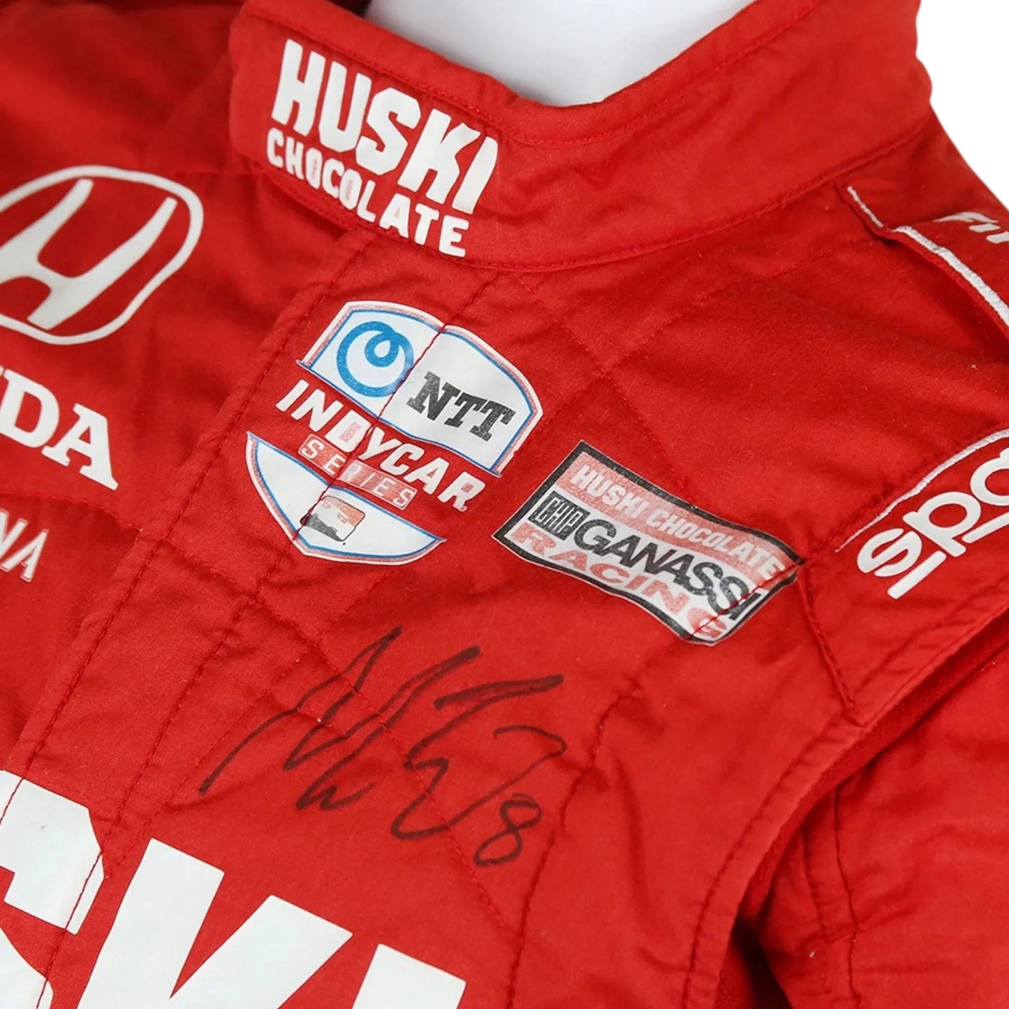 2021 Marcus Ericsson Signed First Win Detroit Grand Prix Ganassi IndyCar Suit Ex Race Gear
