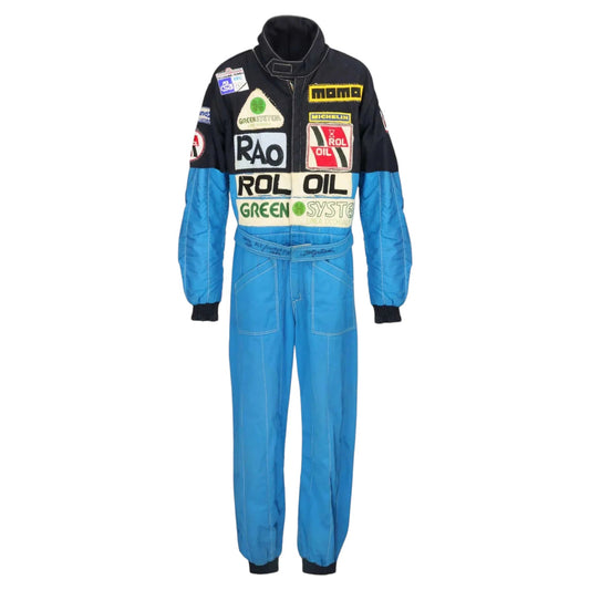 1981-83 Beppe Gabbiani Signed Race Osella F1 & F2 Suit Rustle Racewears