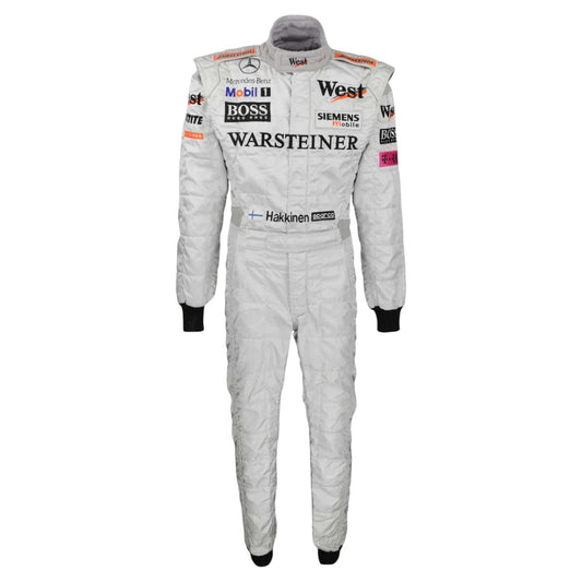 2000 Mika Hakkinen Austrian GP Winning Race - West McLaren Mercedes F1 Suit | McLaren Formula 1 Rustle Racewears
