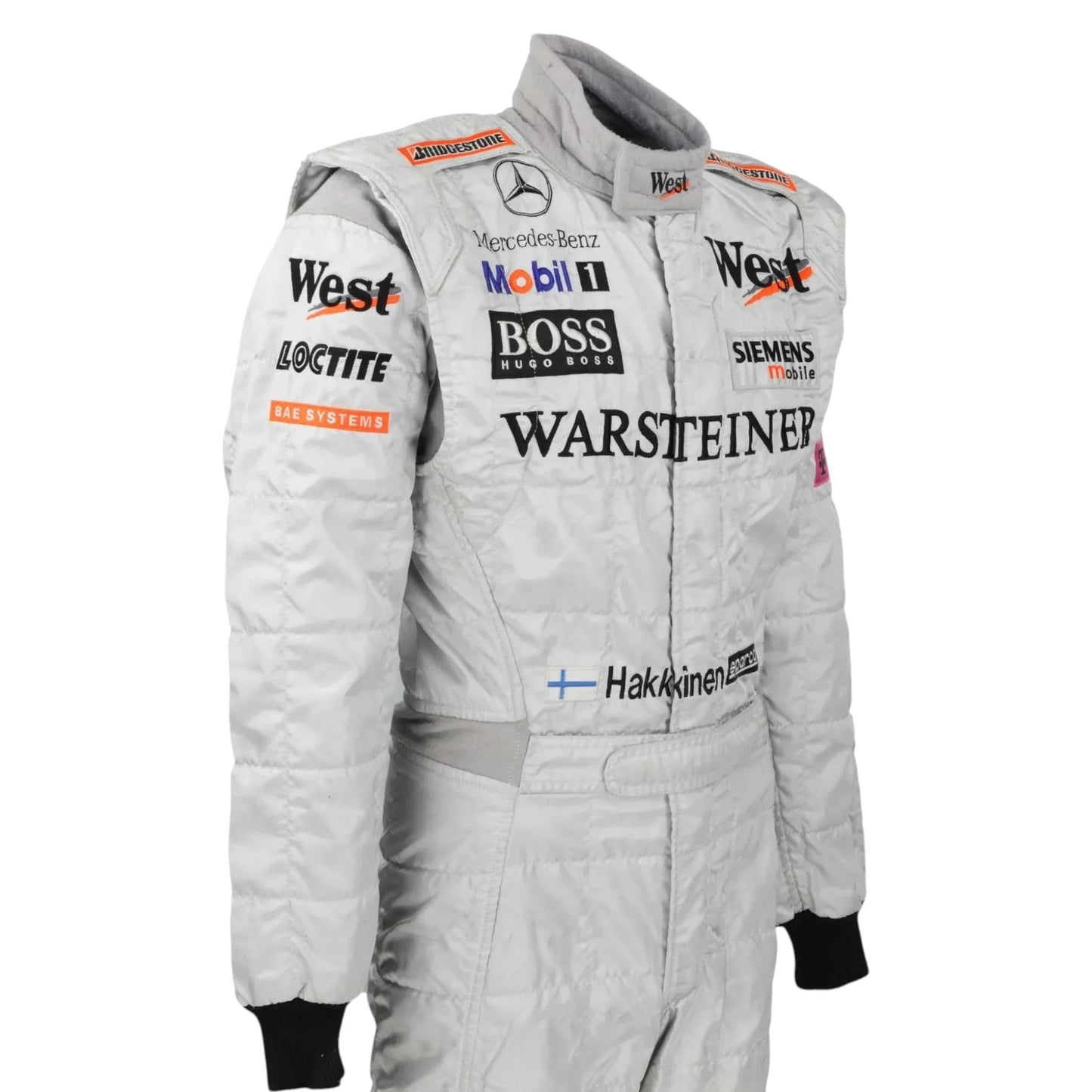 2000 Mika Hakkinen Austrian GP Winning Race - West McLaren Mercedes F1 Suit | McLaren Formula 1 Rustle Racewears