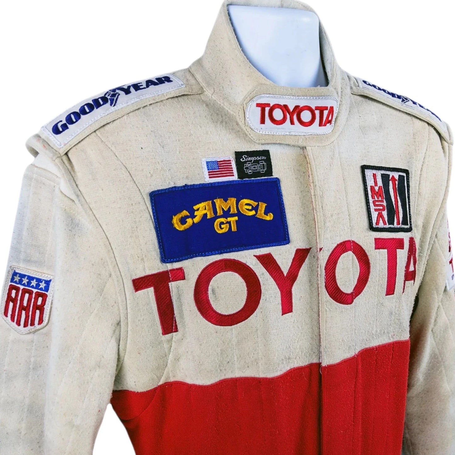 1992/93 P.J. Jones Race Toyota AAR IMSA GTP Suit - Ex Race Gear