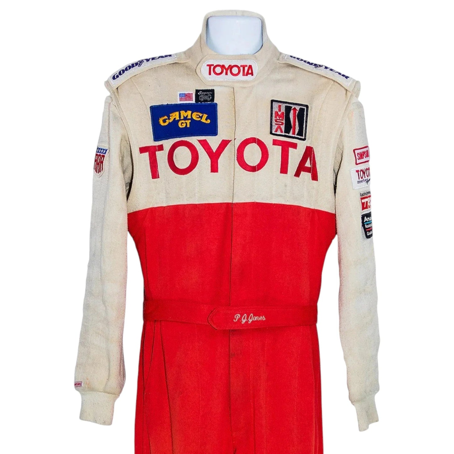 1992/93 P.J. Jones Race Toyota AAR IMSA GTP Suit - Ex Race Gear