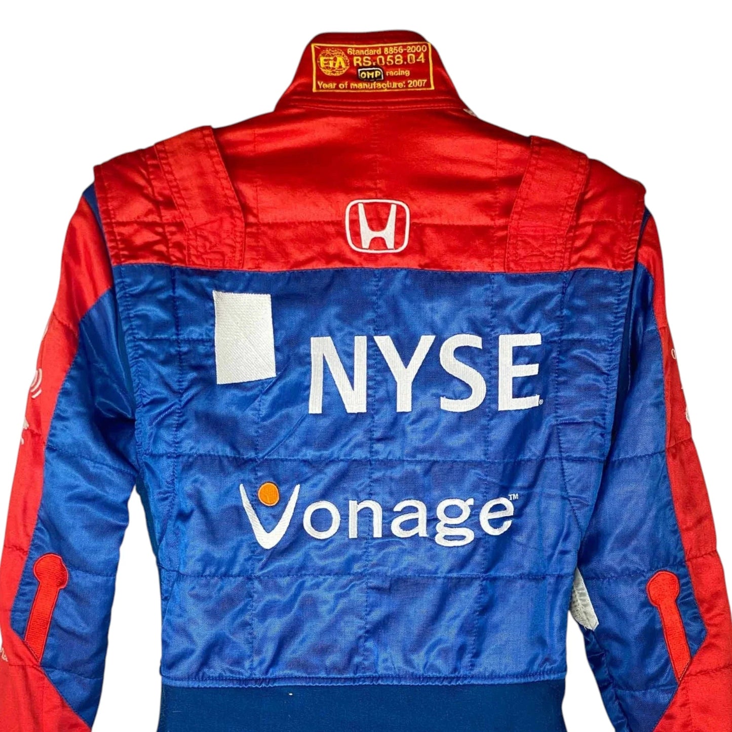 2007 Marco Andretti Signed Nashville Race Andretti Green Racing IndyCar Suit Rustle Racewears
