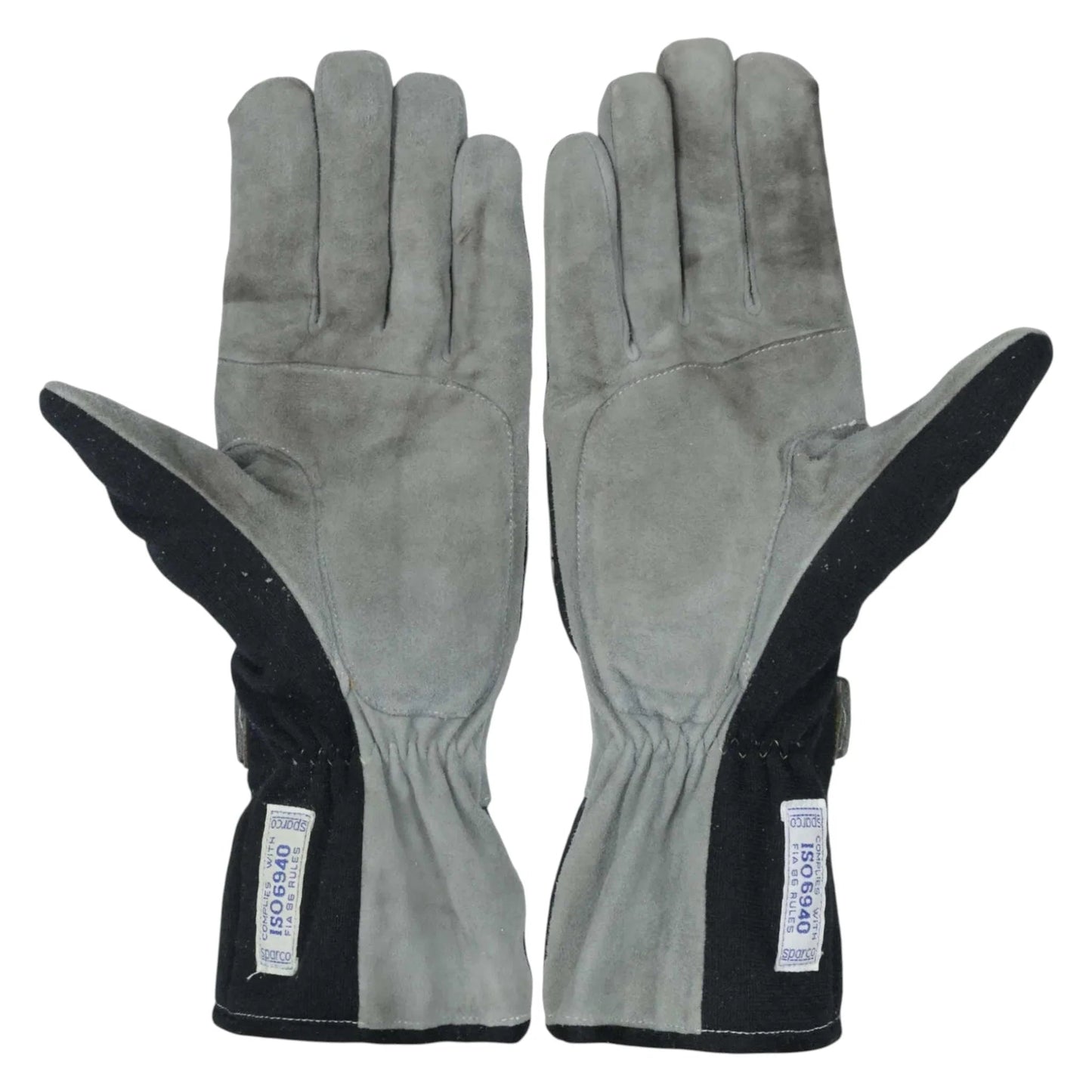 2001 Mika Hakkinen Signed Race Mercedes McLaren F1 Gloves Rustle Racewears