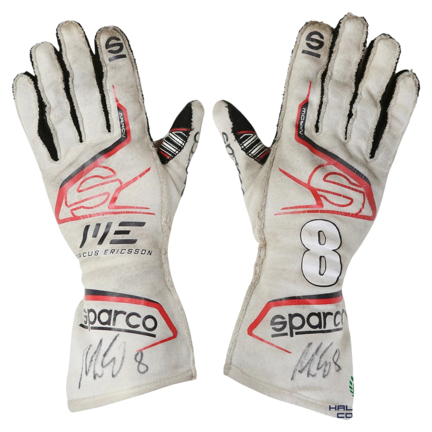 2021 Indy 500 Winner Marcus Ericsson Detroit "First Win" Gloves Ex Race Gear