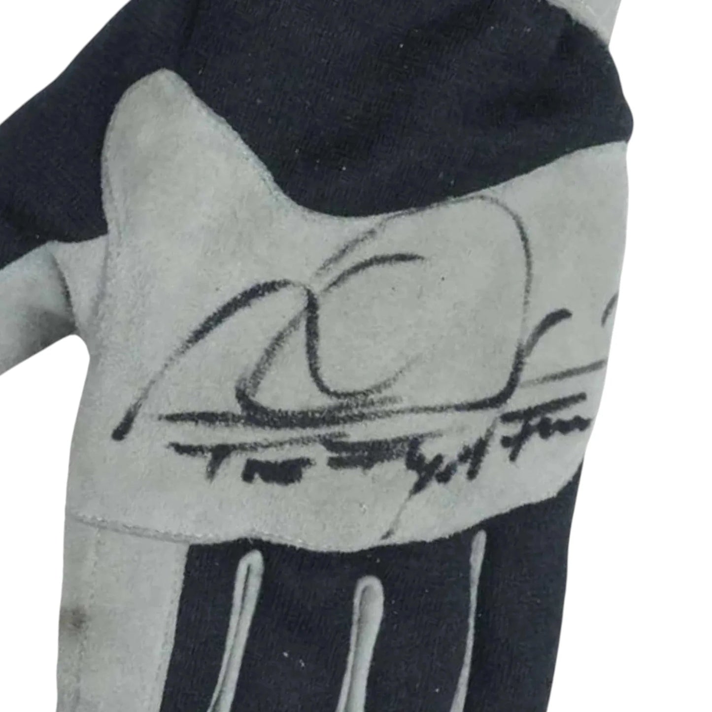 2001 Mika Hakkinen Signed Race Mercedes McLaren F1 Gloves Rustle Racewears