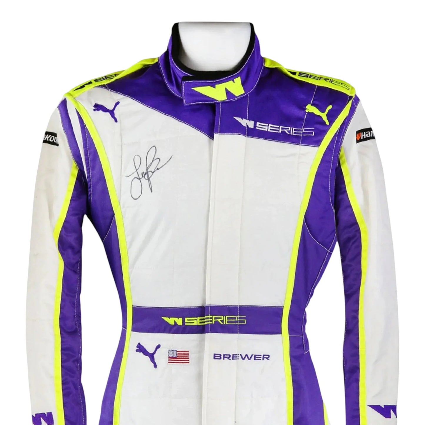 2022 Lindsay Brewer Signed W Series Suit Ex Race Gear