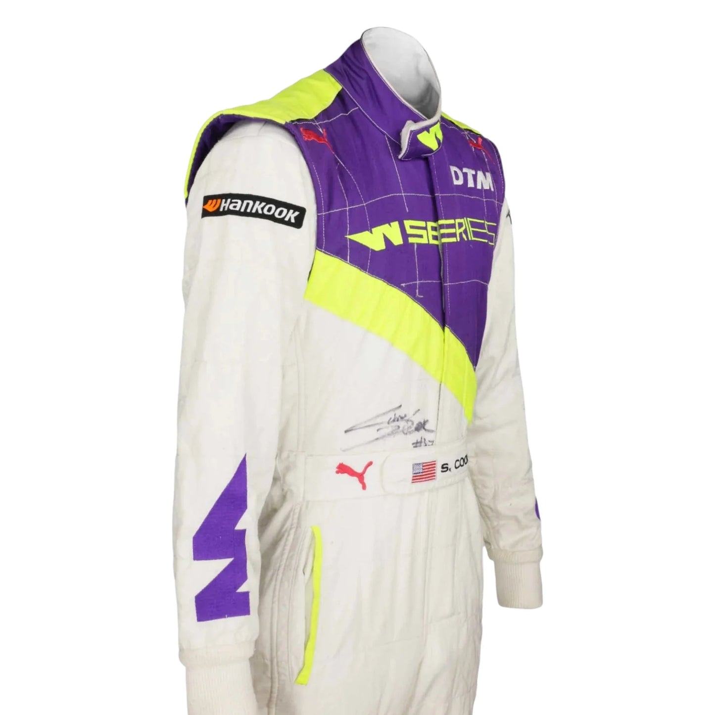 2019 Sabre Cook Signed Race W Series Suit Ex Race Gear