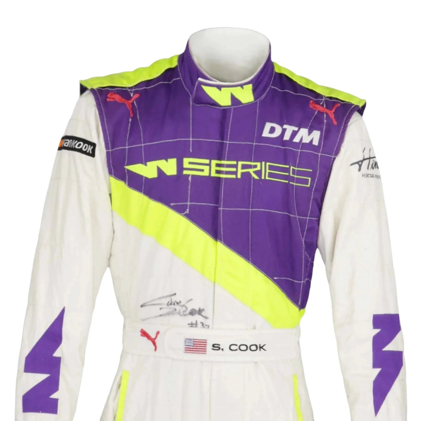 2019 Sabre Cook Signed Race W Series Suit Ex Race Gear