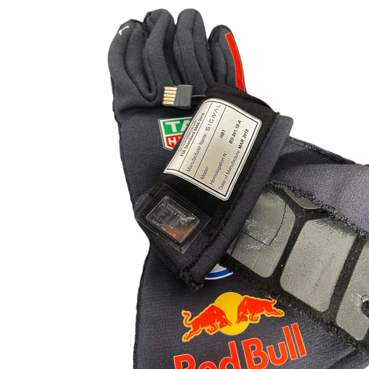 2019 Max Verstappen Red Bull Race Gloves - Formula 1 Rustle Racewears