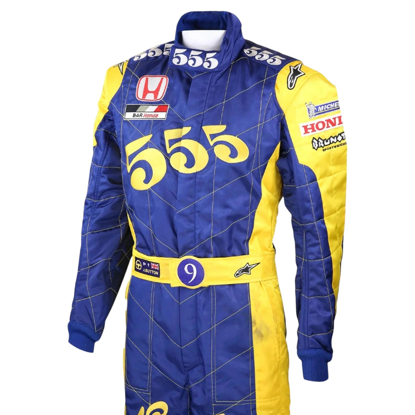 2004 Jenson Button Chinese Grand Prix BAR Honda F1 Suit - Formula 1 Rustle Racewears